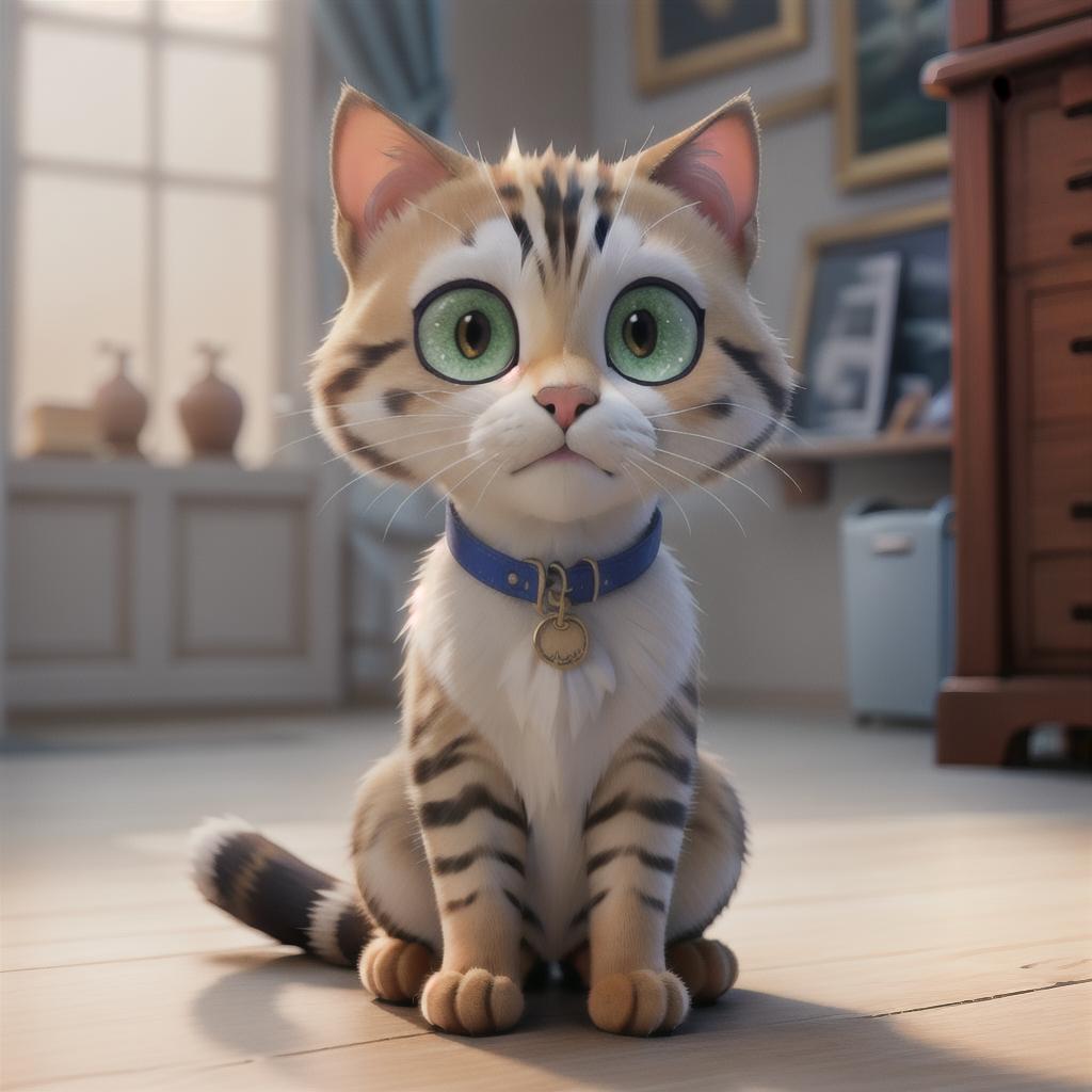  @PB_ImgGenBot Cat hyperrealistic, full body, detailed clothing, highly detailed, cinematic lighting, stunningly beautiful, intricate, sharp focus, f/1. 8, 85mm, (centered image composition), (professionally color graded), ((bright soft diffused light)), volumetric fog, trending on instagram, trending on tumblr, HDR 4K, 8K