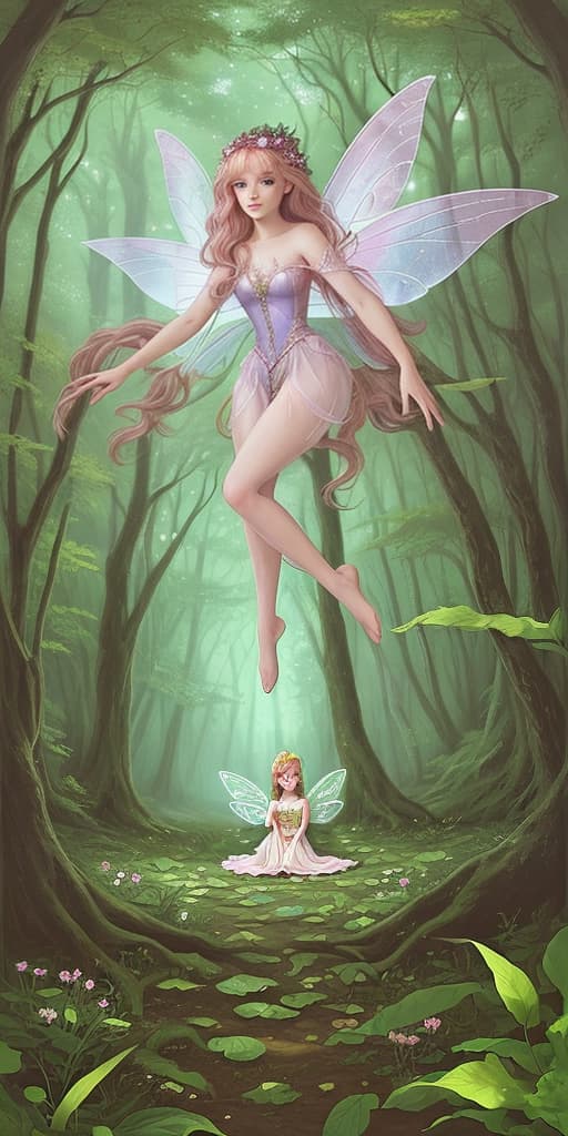  fairy in the forest