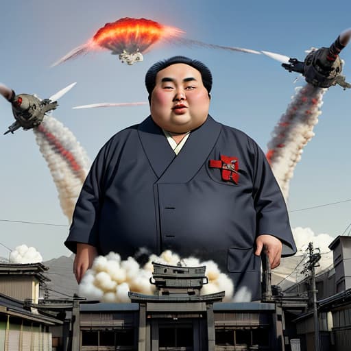  Japan was bombed by "Fat Man" and "Little Boy"(atomic bomb),