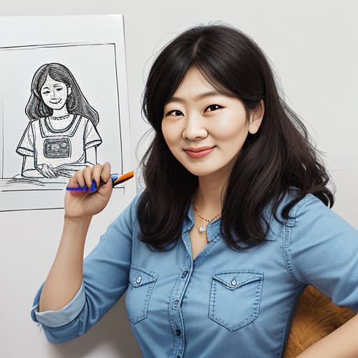  Draw a picture of mom,