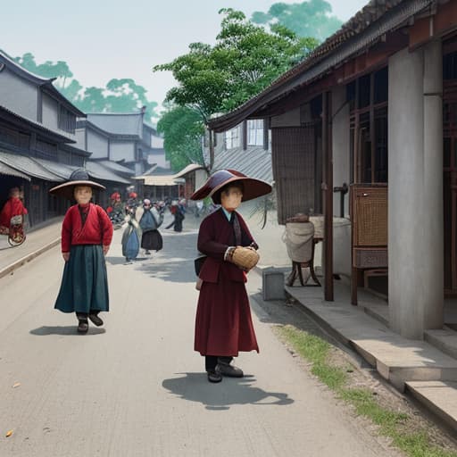  A realistic picture of ordinary people's daily life in Peiping in 1911