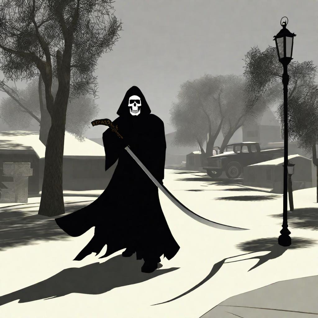  Grim reaper
 gtasa2004,  cartoon of