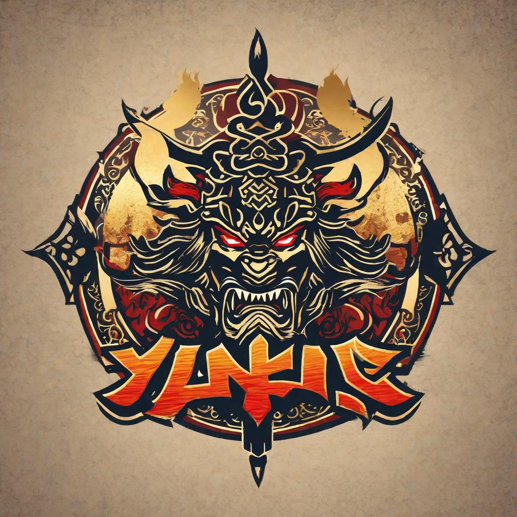  masterpiece, best quality,Make a logo for "Yan Shi"