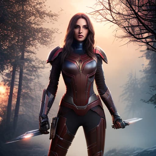 redshift style War Fay hyperrealistic, full body, detailed clothing, highly detailed, cinematic lighting, stunningly beautiful, intricate, sharp focus, f/1. 8, 85mm, (centered image composition), (professionally color graded), ((bright soft diffused light)), volumetric fog, trending on instagram, trending on tumblr, HDR 4K, 8K