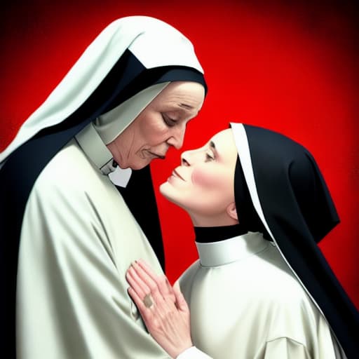  nun kisses the devil