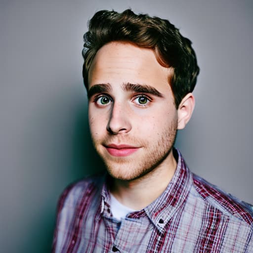 portrait+ style ben platt queer face