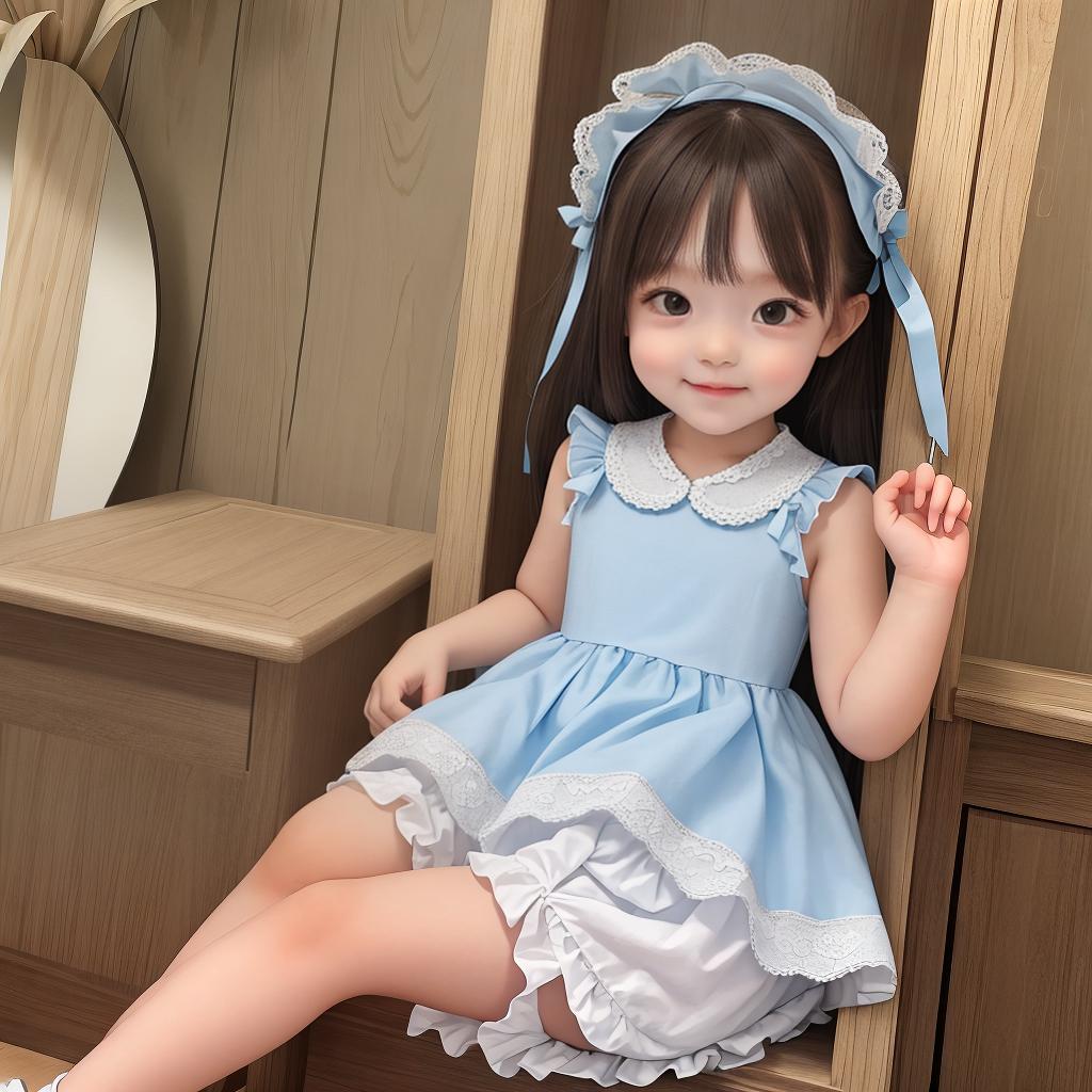  masterpiece, best quality,Mini dress babydoll,