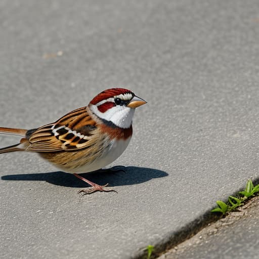  sparrow with 4 legs