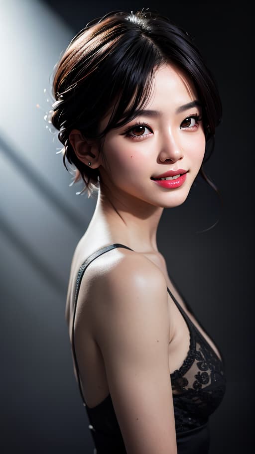  Best quality, masterpiece, ultra high res, (photorealistic:1.4), raw photo, (detail face:1.3), (realistic skin), deep shadow, dramatic lighting, fashionable, short haircut, healthy, high student, , Satou Juo, , age, full body, smile, , youthful, , deep shadow, dramatic lighting, portrait, portrait size, unedited, symmetrical balance