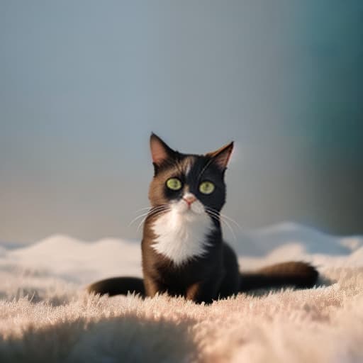  cat hyperrealistic, full body, detailed clothing, highly detailed, cinematic lighting, stunningly beautiful, intricate, sharp focus, f/1. 8, 85mm, (centered image composition), (professionally color graded), ((bright soft diffused light)), volumetric fog, trending on instagram, trending on tumblr, HDR 4K, 8K