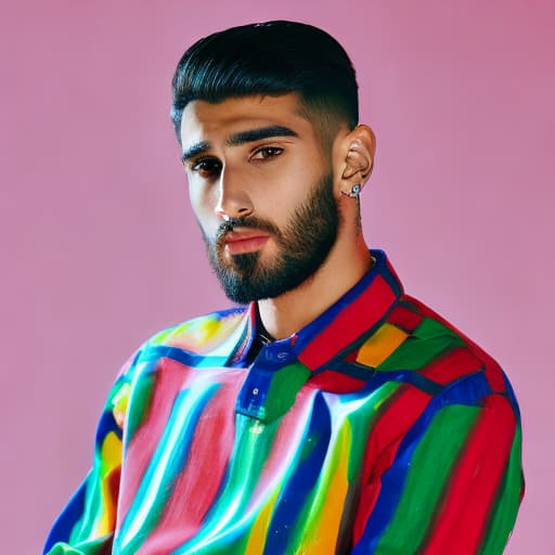 portrait+ style zeyn malik queer face