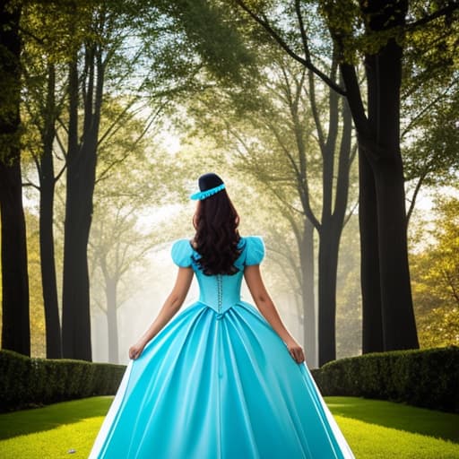  Alice in wonderland with black pantyhose hyperrealistic, full body, detailed clothing, highly detailed, cinematic lighting, stunningly beautiful, intricate, sharp focus, f/1. 8, 85mm, (centered image composition), (professionally color graded), ((bright soft diffused light)), volumetric fog, trending on instagram, trending on tumblr, HDR 4K, 8K