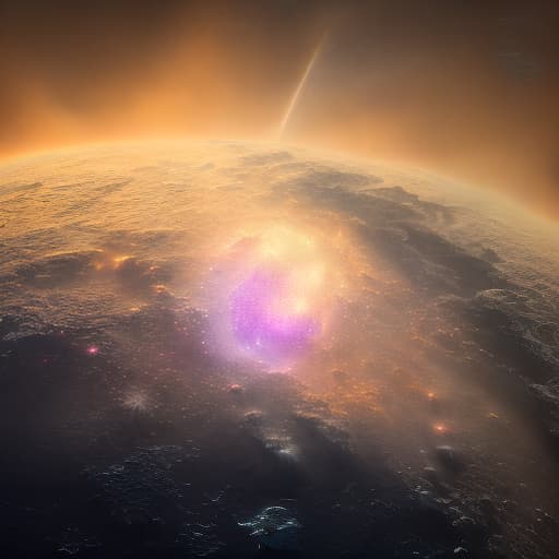 mdjrny-v4 style photo of a ultra realistic space nebula, dramatic light, pale sunrise, battered, low angle, trending on artstation, focused, extreme details, unreal engine 5, cinematic, masterpiece, art by studio ghibli, intricate artwork by john william turner, sharp