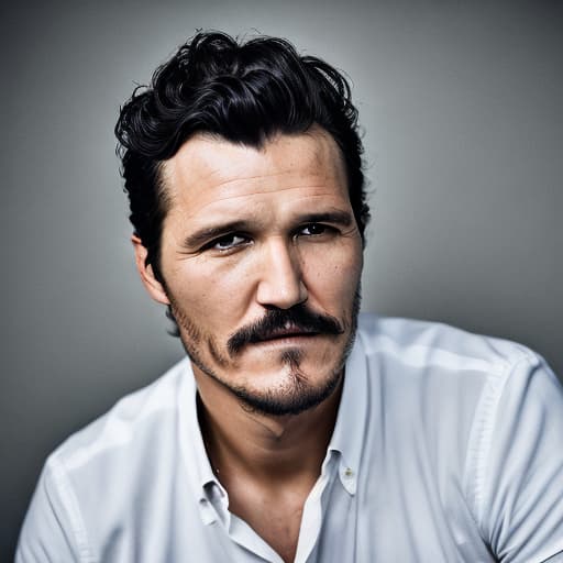 portrait+ style pedro pascal queer face