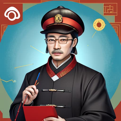  Draw a Beijing integrator boss,