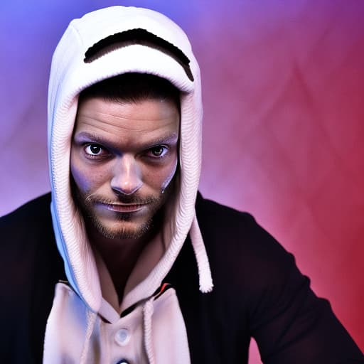 portrait+ style finn balor queer face