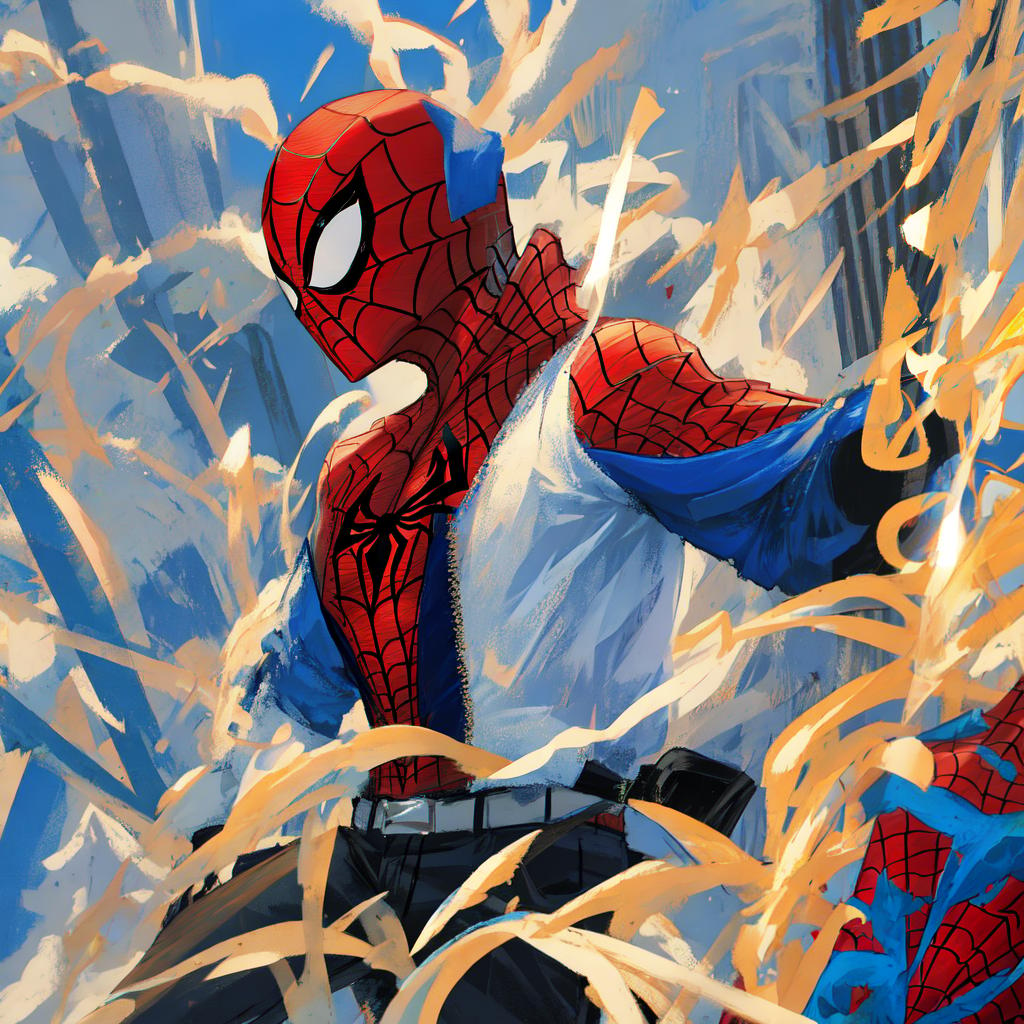  masterpiece, best quality, Spider-Man