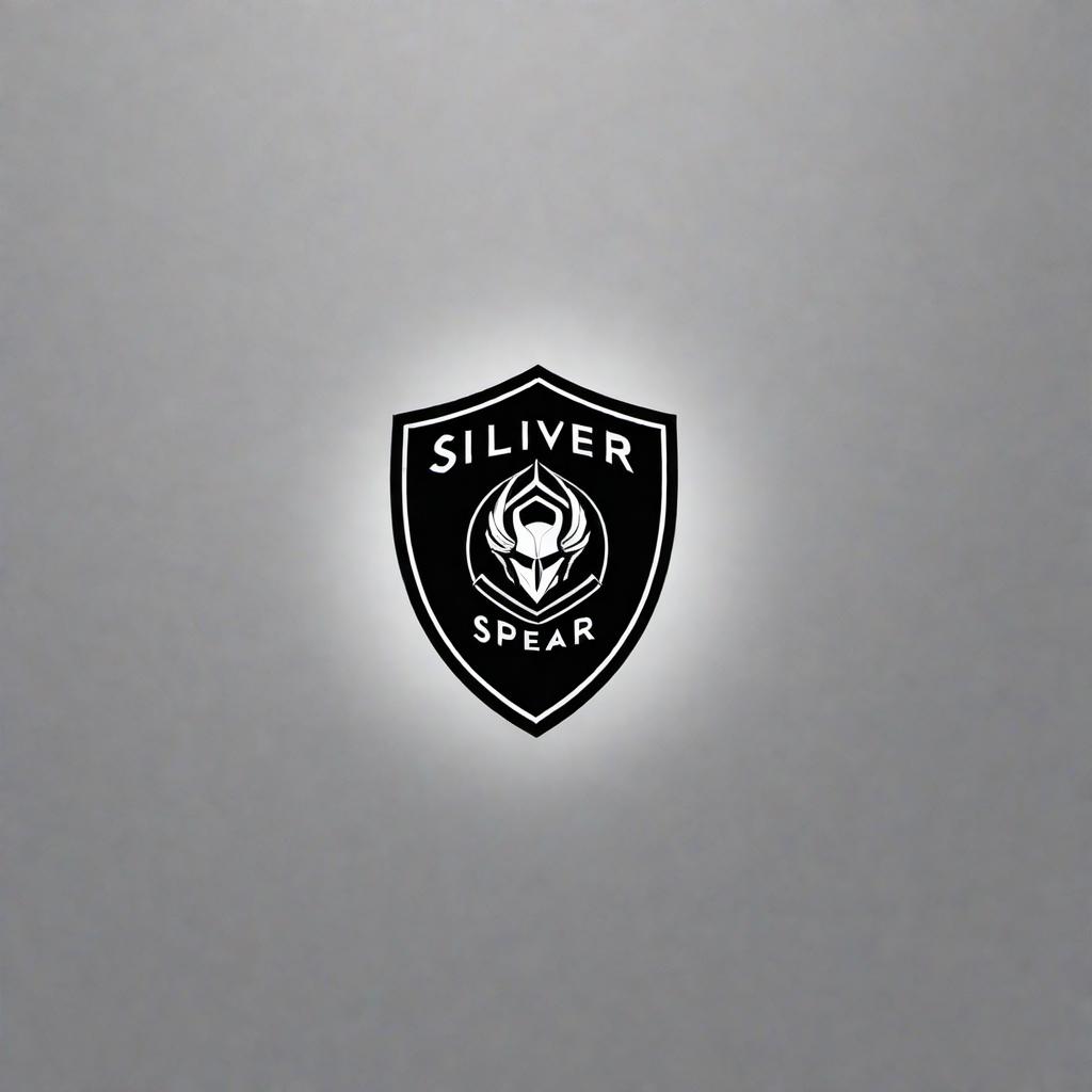  Design a modern logo for a security company called 'Silver Spear Group'. The logo should have a stylized chrome and black shield with a spear tip. Include the text 'Silver Spear Group' in a professional and contemporary font. hyperrealistic, full body, detailed clothing, highly detailed, cinematic lighting, stunningly beautiful, intricate, sharp focus, f/1. 8, 85mm, (centered image composition), (professionally color graded), ((bright soft diffused light)), volumetric fog, trending on instagram, trending on tumblr, HDR 4K, 8K