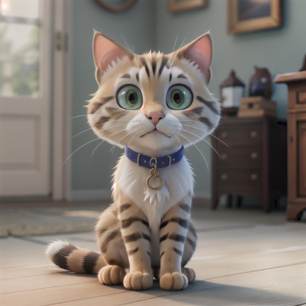  @PB_ImgGenBot Cat hyperrealistic, full body, detailed clothing, highly detailed, cinematic lighting, stunningly beautiful, intricate, sharp focus, f/1. 8, 85mm, (centered image composition), (professionally color graded), ((bright soft diffused light)), volumetric fog, trending on instagram, trending on tumblr, HDR 4K, 8K