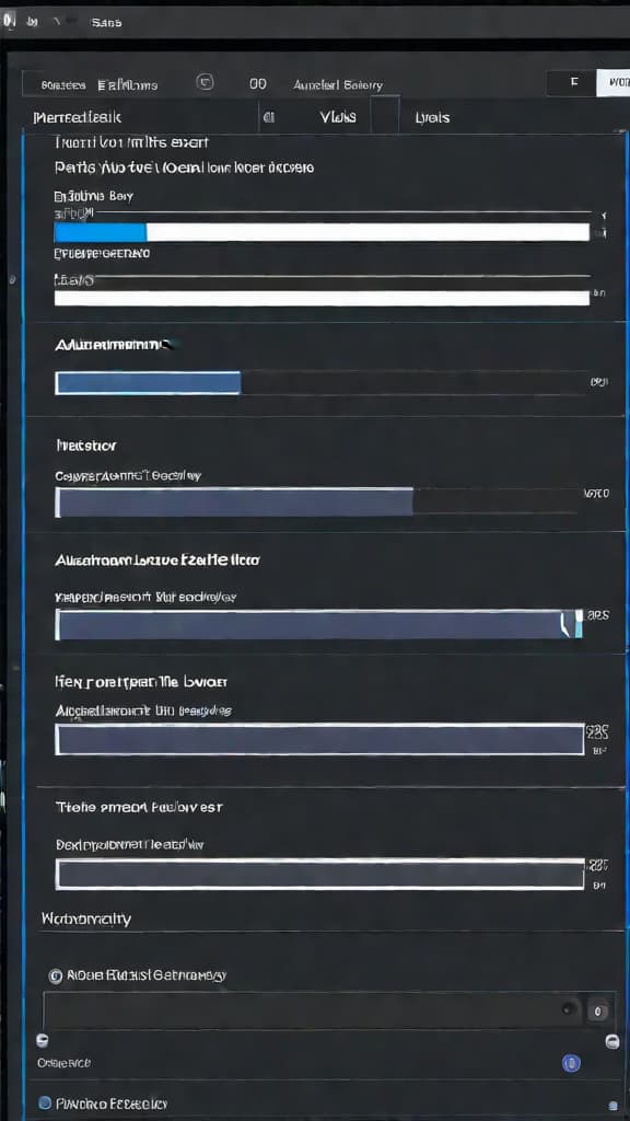  (A computer screen displaying a video editing software interface. The interface shows a timeline with multiple layers, including an adjustment layer. The adjustment layer has multiple effects applied, including a directional blur effect. The text in the interface indicates that the "motion tile" variable has been accidentally redeclared, potentially interfering with the effects application sequence on the adjustment layer.) hyperrealistic, full body, detailed clothing, highly detailed, cinematic lighting, stunningly beautiful, intricate, sharp focus, f/1. 8, 85mm, (centered image composition), (professionally color graded), ((bright soft diffused light)), volumetric fog, trending on instagram, trending on tumblr, HDR 4K, 8K