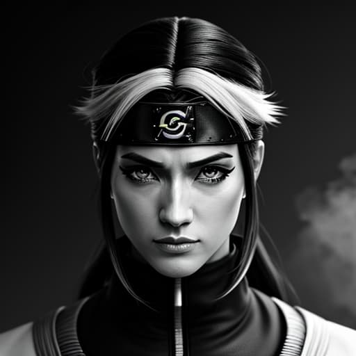  anime Naruto Black and Whites hyperrealistic, full body, detailed clothing, highly detailed, cinematic lighting, stunningly beautiful, intricate, sharp focus, f/1. 8, 85mm, (centered image composition), (professionally color graded), ((bright soft diffused light)), volumetric fog, trending on instagram, trending on tumblr, HDR 4K, 8K