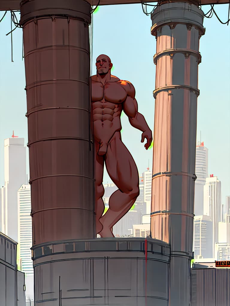  A giant, naked man