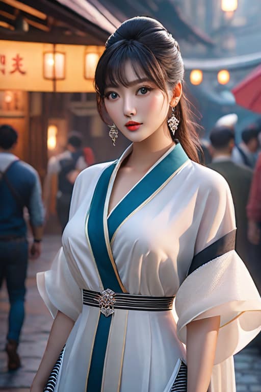  海坊主 hyperrealistic, full body, detailed clothing, highly detailed, cinematic lighting, stunningly beautiful, intricate, sharp focus, f/1. 8, 85mm, (centered image composition), (professionally color graded), ((bright soft diffused light)), volumetric fog, trending on instagram, trending on tumblr, HDR 4K, 8K