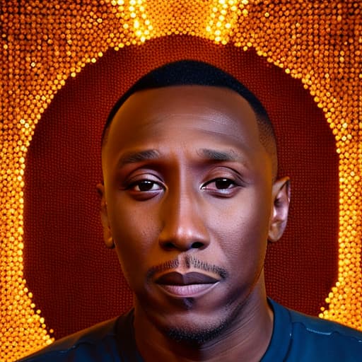 portrait+ style mahershala ali queer face