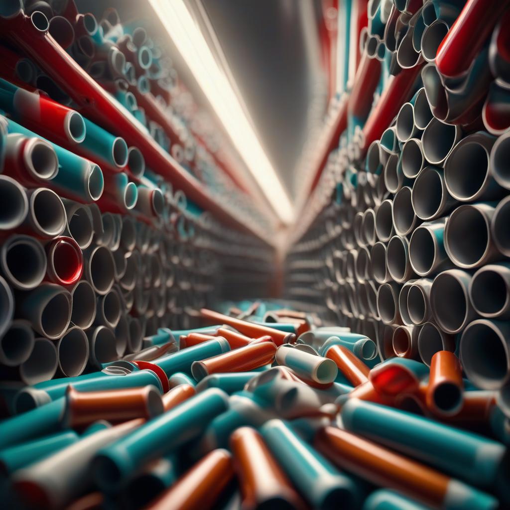  Thousands of tubes with toothpaste. hyperrealistic, full body, detailed clothing, highly detailed, cinematic lighting, stunningly beautiful, intricate, sharp focus, f/1. 8, 85mm, (centered image composition), (professionally color graded), ((bright soft diffused light)), volumetric fog, trending on instagram, trending on tumblr, HDR 4K, 8K