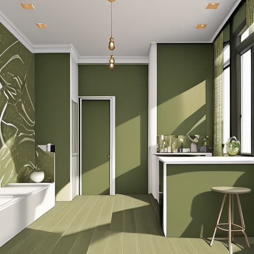  Sognboard for Elite Decor Home in olive color