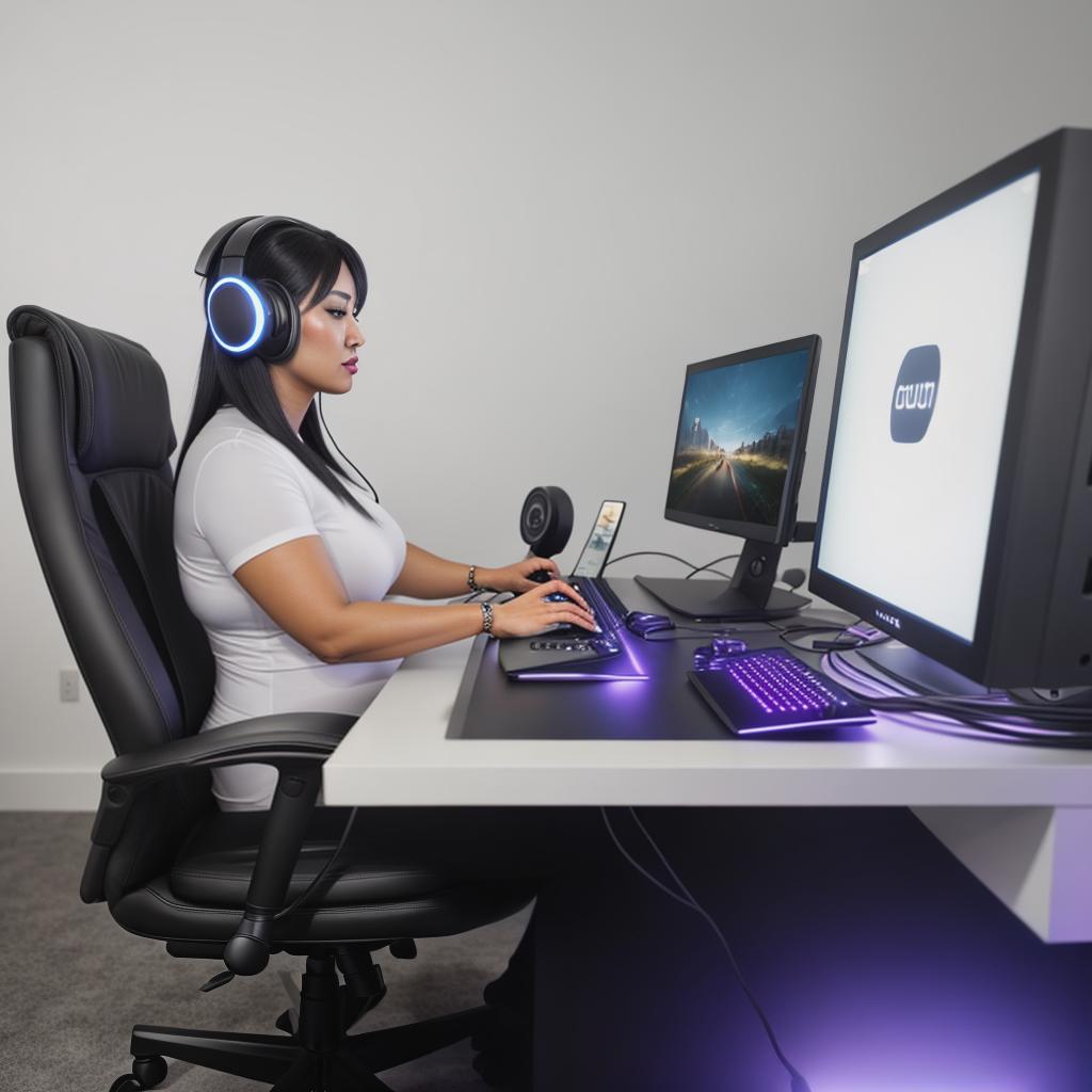  raccoon sitting in gaming chair front a computer on desktop, ((semi anthropomorphic)),(full body), tail, belly, sitting, fat, (chubby), (((white background))), solo, desktop, gaming chair, side view,  [[[clothes]]] hyperrealistic, full body, detailed clothing, highly detailed, cinematic lighting, stunningly beautiful, intricate, sharp focus, f/1. 8, 85mm, (centered image composition), (professionally color graded), ((bright soft diffused light)), volumetric fog, trending on instagram, trending on tumblr, HDR 4K, 8K