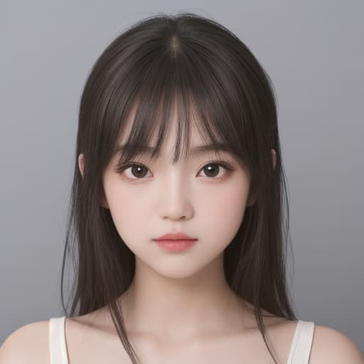  girl, best quality, solo, headshot, simple background