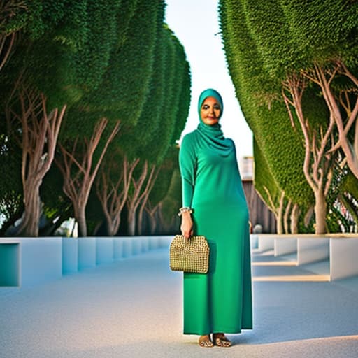 modelshoot style real picture of a beautiful hijabi girl in the beach wearing a green dress and walking, hyperrealistic, full body, detailed clothing, highly detailed, cinematic lighting, stunningly beautiful, intricate, sharp focus, f/1. 8, 85mm, (centered image composition), (professionally color graded), ((bright soft diffused light)), volumetric fog, trending on instagram, trending on tumblr, HDR 4K, 8K