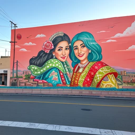  Mural realista en la Ciudad de Durango，