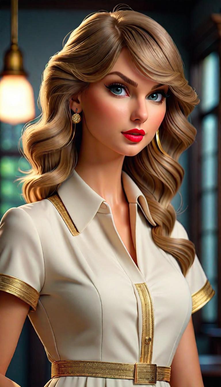  Professional 3D model of Taylor Swift as a lawyer . Rendered with Octane, the model is highly detailed,dramatic lighting. hyperrealistic, full body, detailed clothing, highly detailed, cinematic lighting, stunningly beautiful, intricate, sharp focus, f/1. 8, 85mm, (centered image composition), (professionally color graded), ((bright soft diffused light)), volumetric fog, trending on instagram, trending on tumblr, HDR 4K, 8K