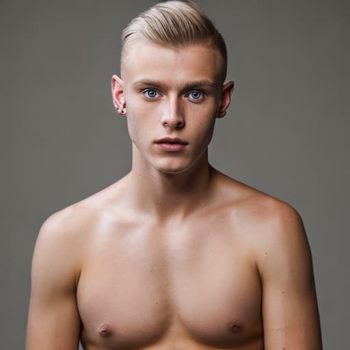 portrait+ style czech homosexual twink blonde very cute dude face