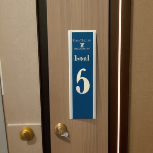  Hotel Door Room Number