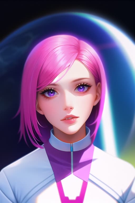  (adult:1.4), Astronaut girl, pink hair, beautiful, white skin, young, NASA suit, masterpiece, (detailed face), (detailed clothes), f/1.4, ISO 200, 1/160s, 4K, unedited, symmetrical balance, in-frame, masterpiece, perfect lighting, (beautiful face), (detailed face), (detailed clothes), 1 girl, (woman), 4K, ultrarealistic, unedited, symmetrical balance, in-frame