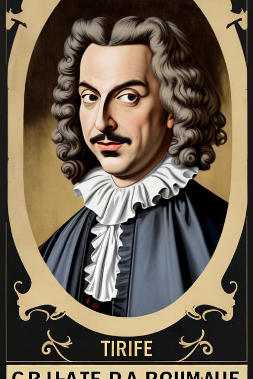  Create a poster of Tartuffe by moliere