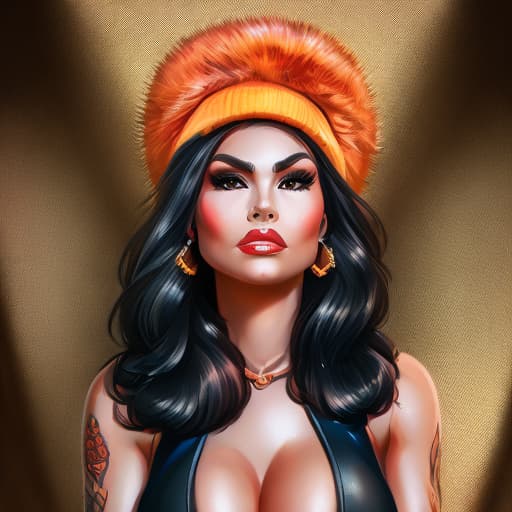 portrait+ style tera patrick queer face