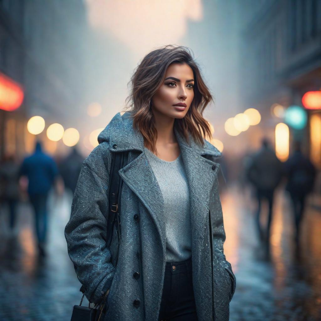  Background, Bokeh style hyperrealistic, full body, detailed clothing, highly detailed, cinematic lighting, stunningly beautiful, intricate, sharp focus, f/1. 8, 85mm, (centered image composition), (professionally color graded), ((bright soft diffused light)), volumetric fog, trending on instagram, trending on tumblr, HDR 4K, 8K