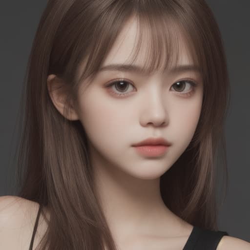  girl, best quality, solo, headshot, simple background