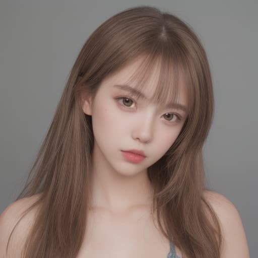  girl, best quality, solo, headshot, simple background