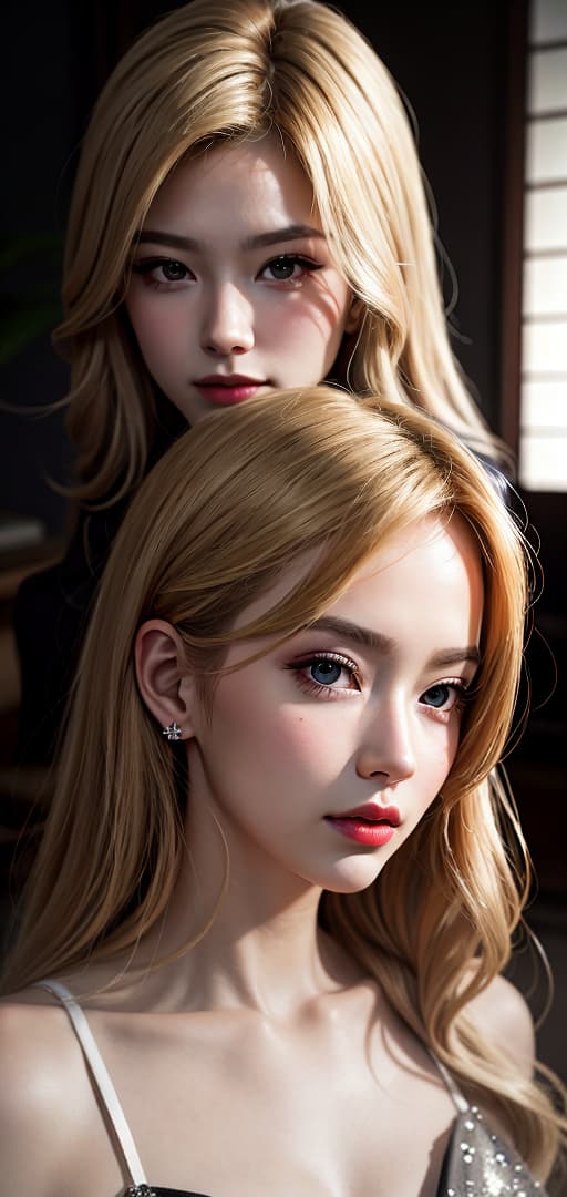  Best quality, masterpiece, ultra high res, (photorealistic:1.4), raw photo, (detail face:1.3), (realistic skin), deep shadow, dramatic lighting, fashionable, stylish, Japanese, blonde, elegant, trendy, chic, sophisticated, glamorous, modern, classy, fashionable, trendy, stylish, Japanese, blonde, elegant, chic, sophisticated, glamorous, deep shadow, dramatic lighting, portrait, portrait size, unedited, symmetrical balance