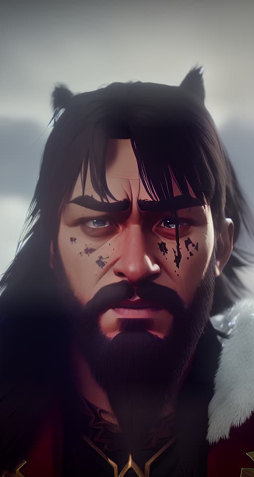 arcane style arcane style, beard muscular scary hot , (masterpiece:1.4), best quality, high quality, highly detailed, ultra detail, ultra detailed, unreal engine 5, HDR 4K, 8K