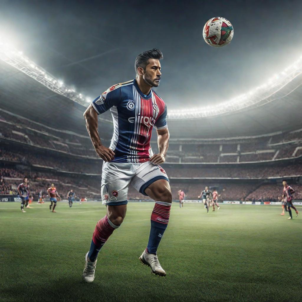  Quién ganará la liga BBVA mx hyperrealistic, full body, detailed clothing, highly detailed, cinematic lighting, stunningly beautiful, intricate, sharp focus, f/1. 8, 85mm, (centered image composition), (professionally color graded), ((bright soft diffused light)), volumetric fog, trending on instagram, trending on tumblr, HDR 4K, 8K