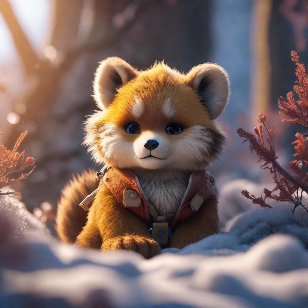  Furry cub hentai hyperrealistic, full body, detailed clothing, highly detailed, cinematic lighting, stunningly beautiful, intricate, sharp focus, f/1. 8, 85mm, (centered image composition), (professionally color graded), ((bright soft diffused light)), volumetric fog, trending on instagram, trending on tumblr, HDR 4K, 8K