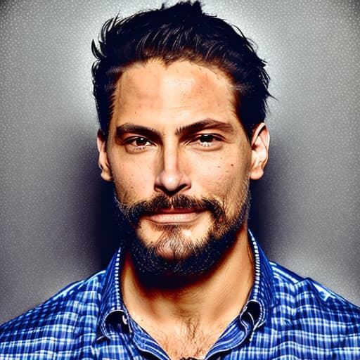 portrait+ style joe manganiello queer face