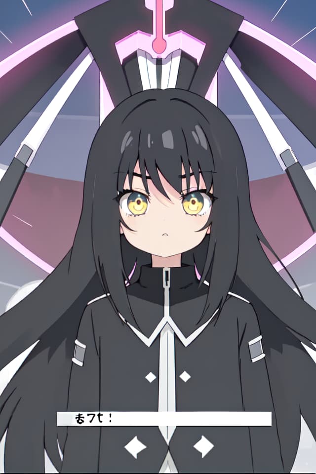  Black hair straight, Droop , Ry Lax , Women, Anime Screencap, Mini , long straight, 