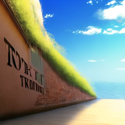  "TOAD KİLLER" writing at wall .3D 4K UHD